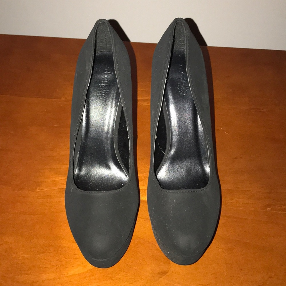 Charlotte Russe Brand New Size 10 Black Heels