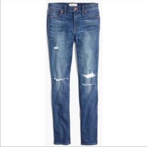 MADEWELL high waisted skinny jeans