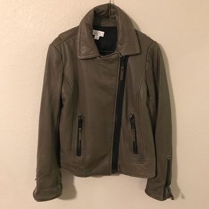 LOFT genuine leather jacket