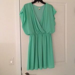 Franchessca’s Teal Skater Dress