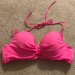 Pink Victoria Secret Bikini Top 34A
