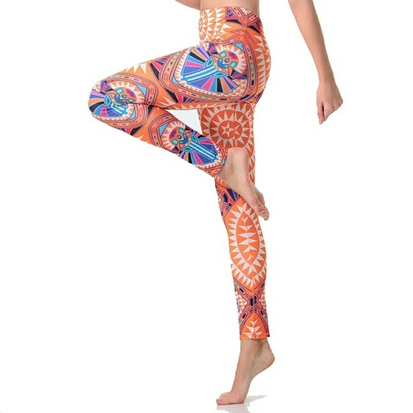 Cute mandala yoga pants - Picture 2 of 4