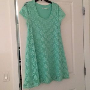 Urban Outfitters Teal Shift Dress