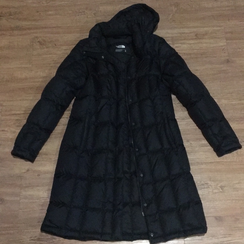 North face long winter coat! Worn ONLY twice