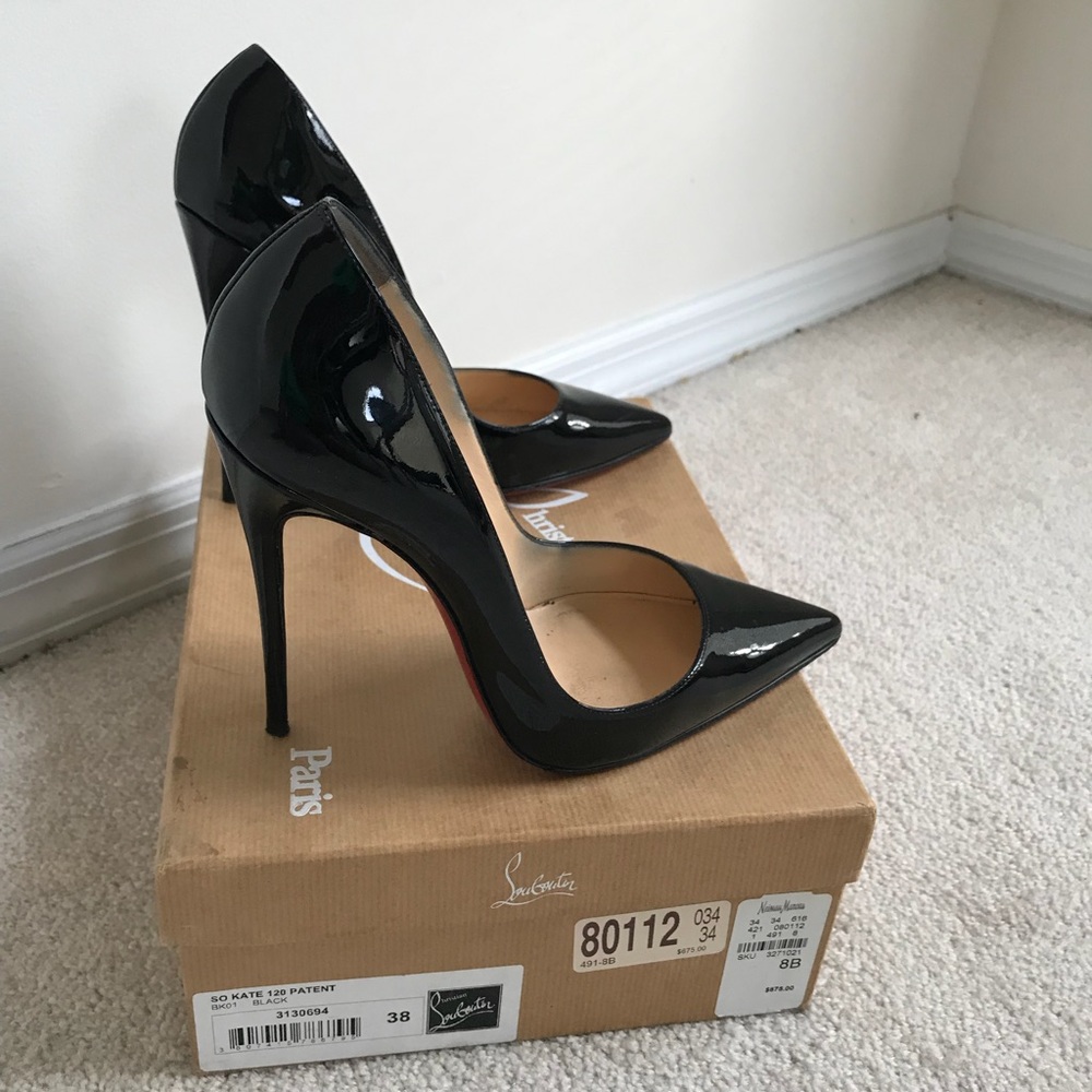 Christian Louboutin So Kate Black Pumps