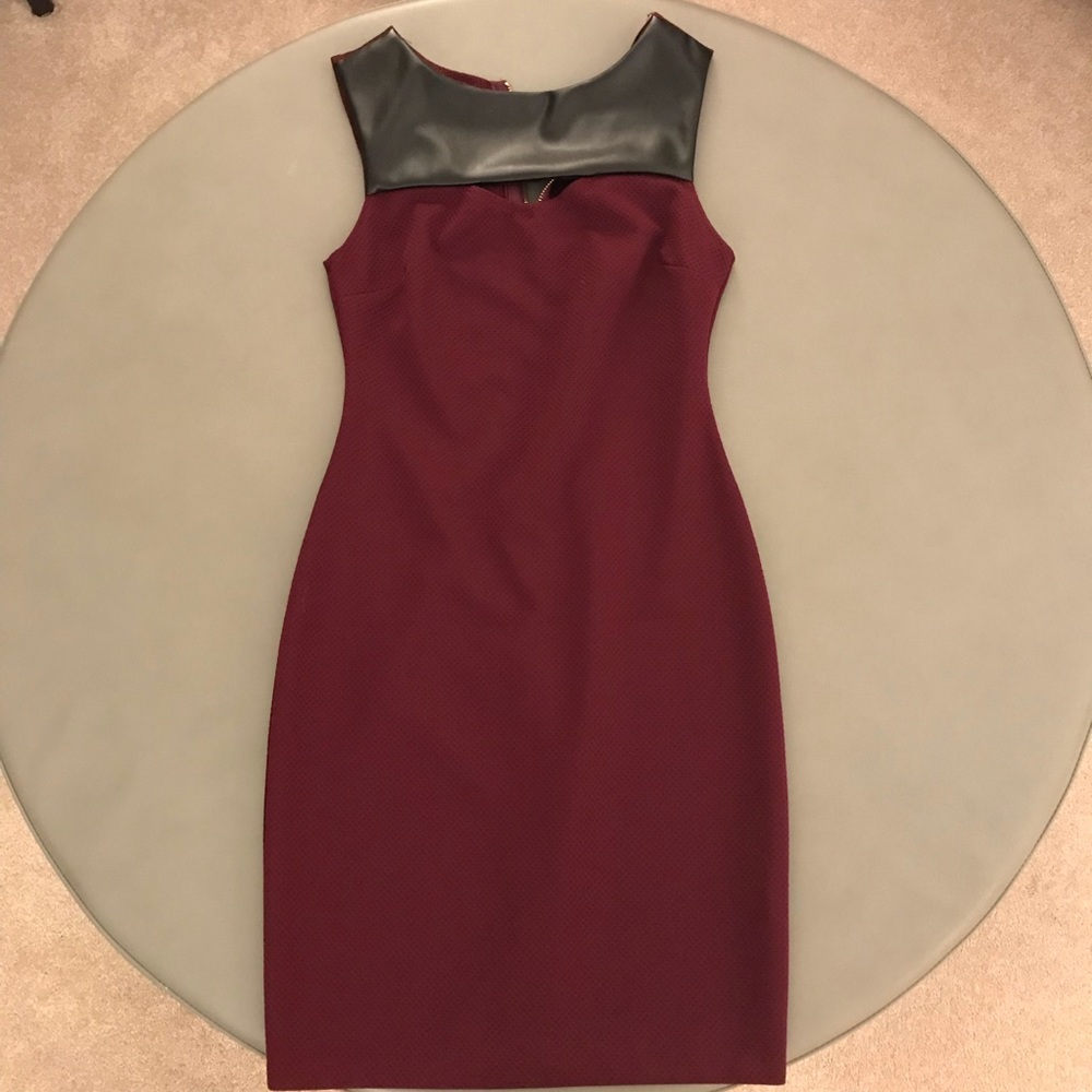 AQUA keyhole dress // size S