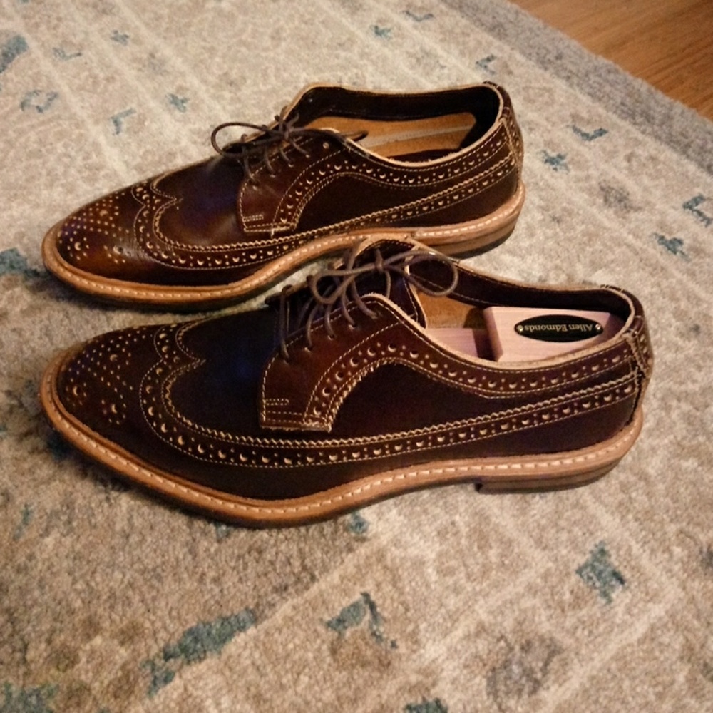 Allen Edmonds Brown Derby Shoes