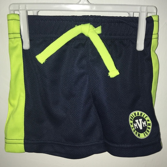 New! Neon Yellow Disney Mickey Mouse 2 Piece Set - Picture 4 of 8