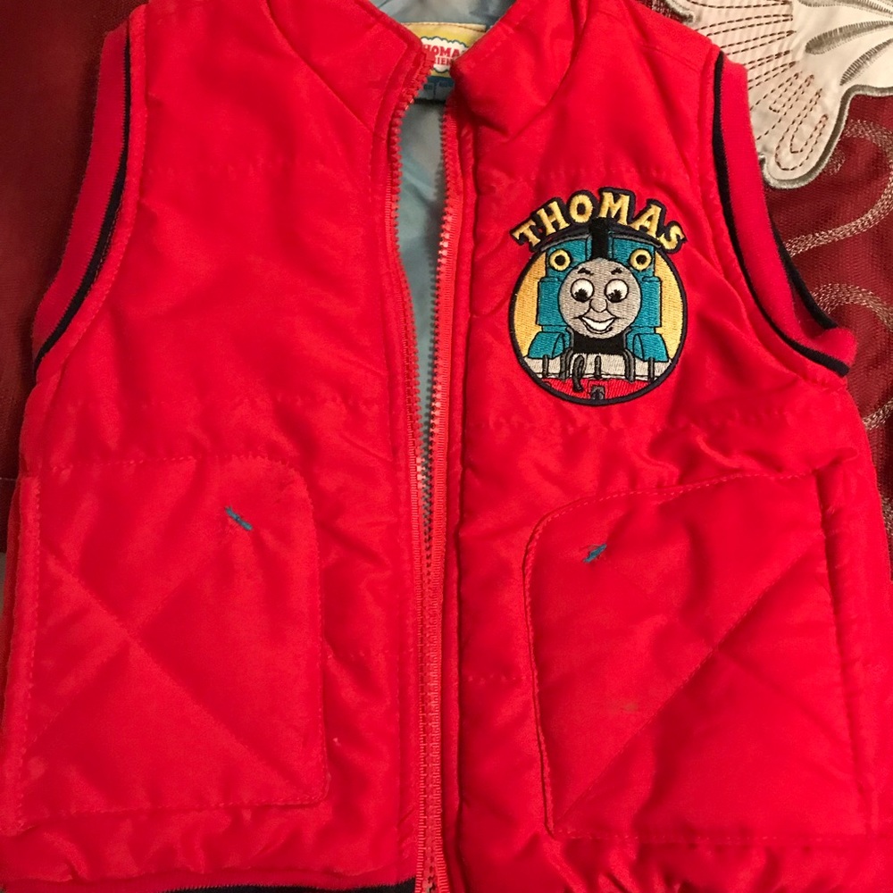 Thomas the tank engine vest