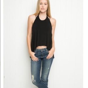 NEVER WORN: Brandy Melville Open Back Tank top