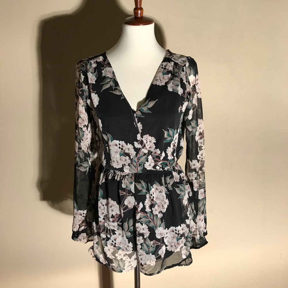 Nordstrom ASTR Floral Romper