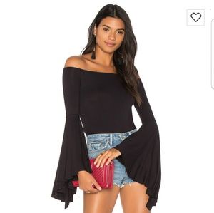 NWT Free People Bell-Sleeved Shirt