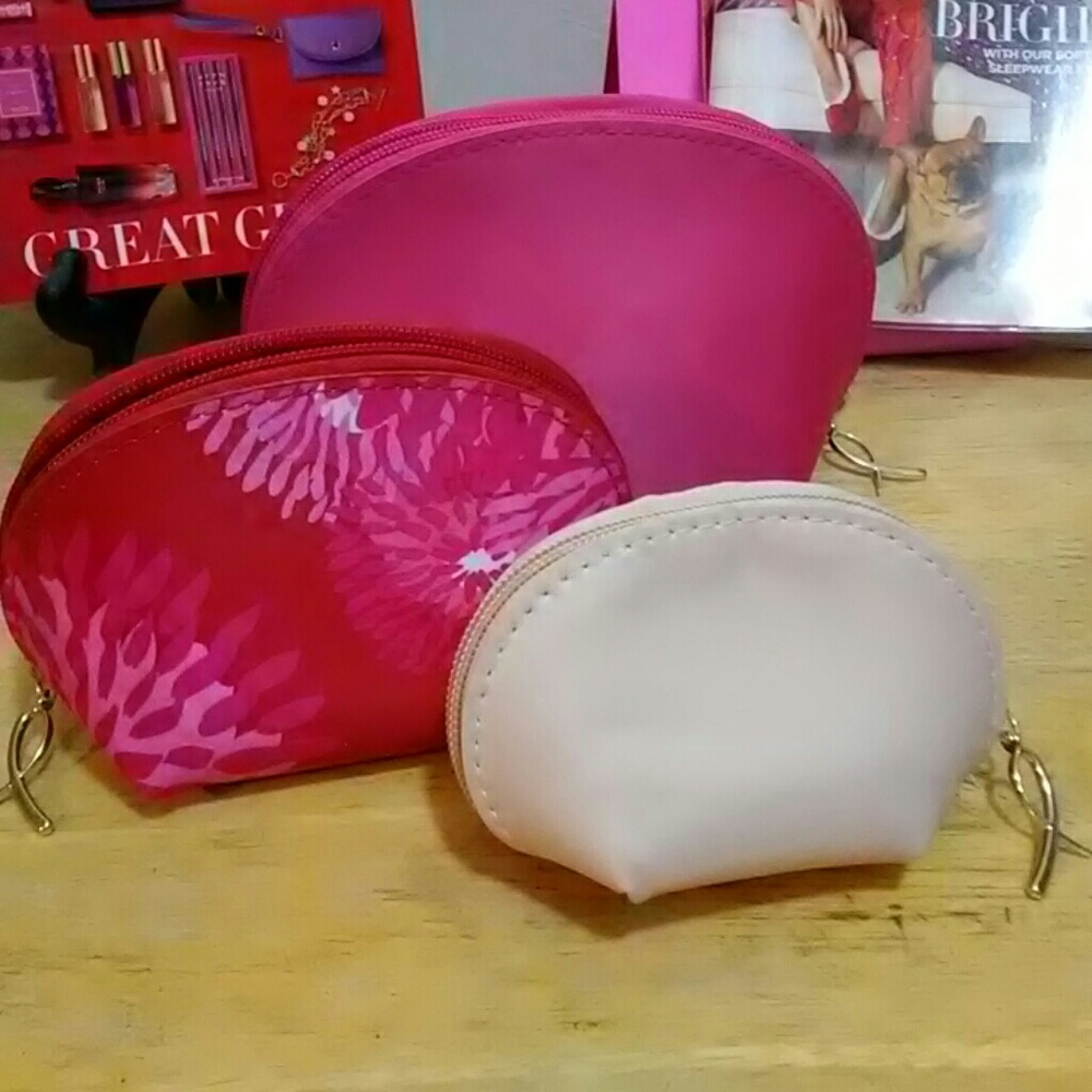 Pink Hope Nesting Bags Set of 3