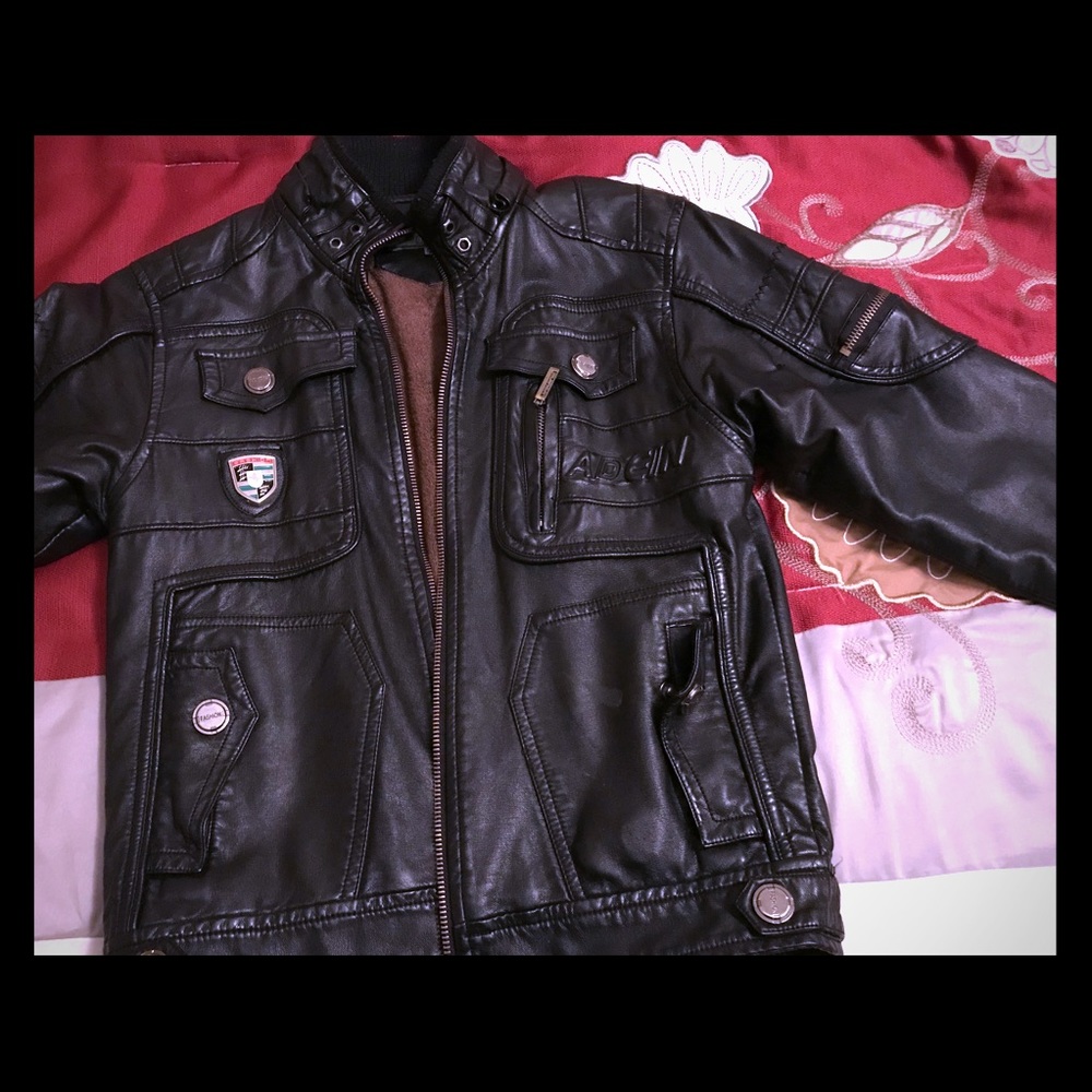 Leather jacket