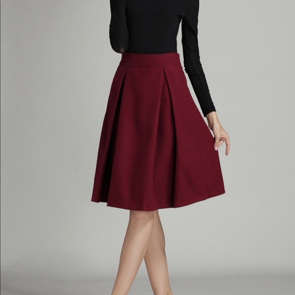 🆕Wool Gorgeous Winter  Midi Skirt - Picture 2 of 2