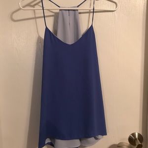 Express reversible racer back tank