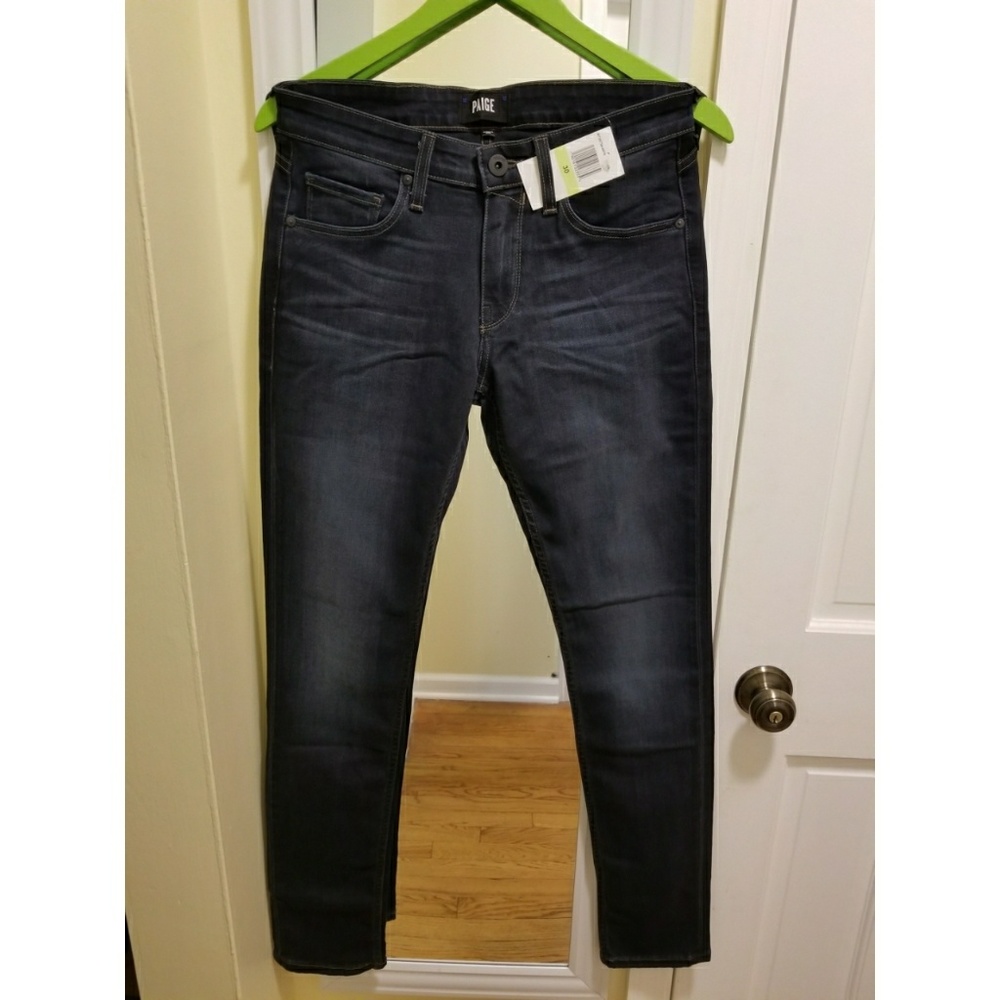 PAIGE Croft Mens Skinny Jeans in Cecil
