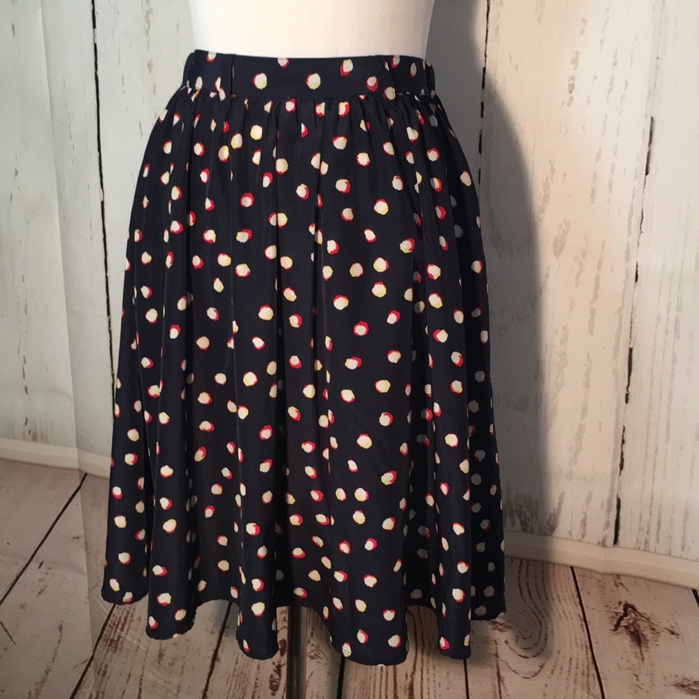 Xhilaration fun polka dot skirt