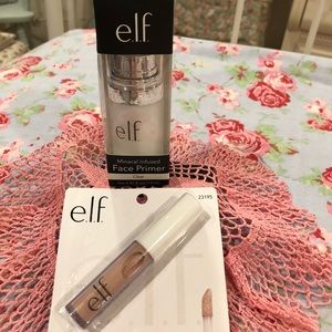 elf minerial Face Primer & perfect blend concealer
