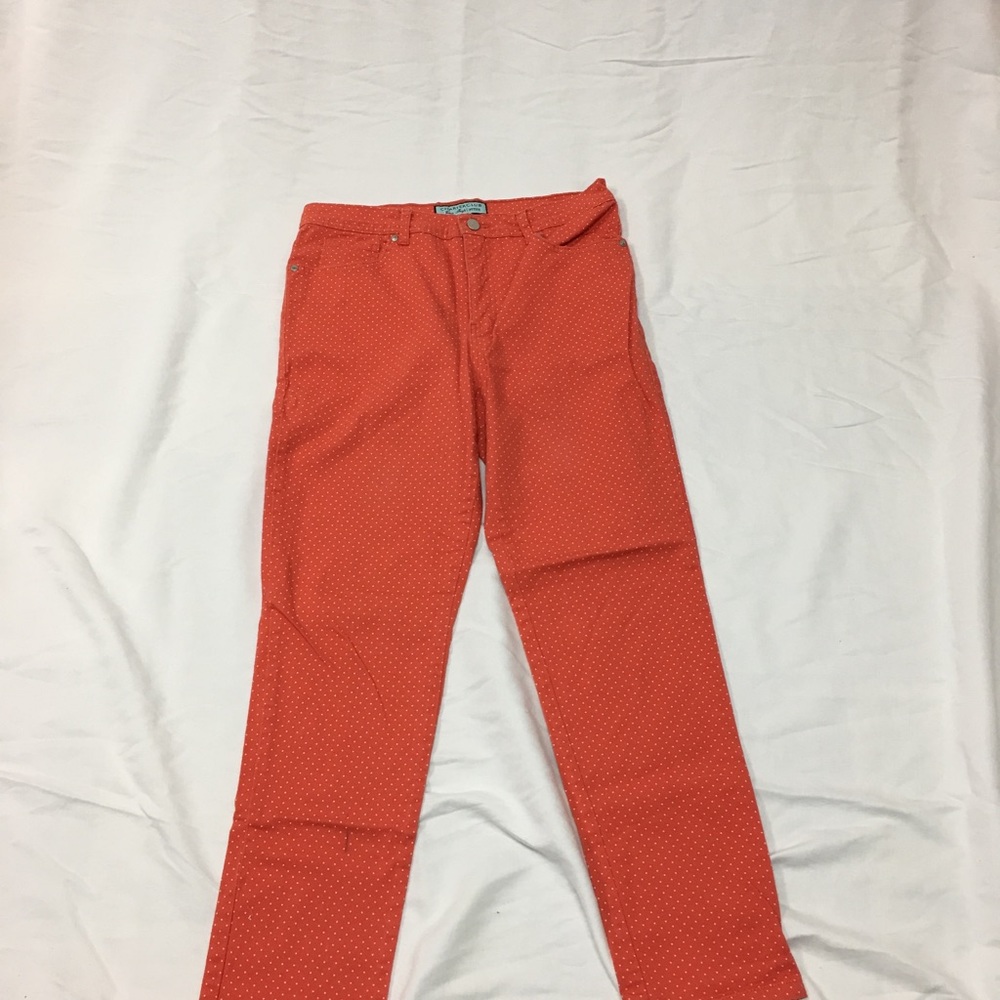 Polka dot jeans