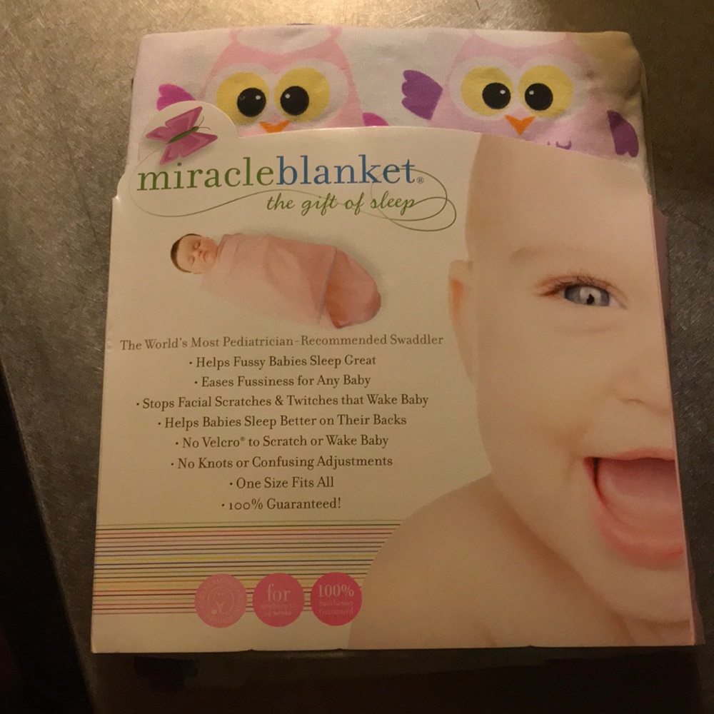 Miracle Blanket for newborns-14 weeks