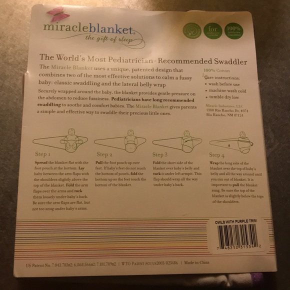 Miracle Blanket for newborns-14 weeks - Picture 2 of 2