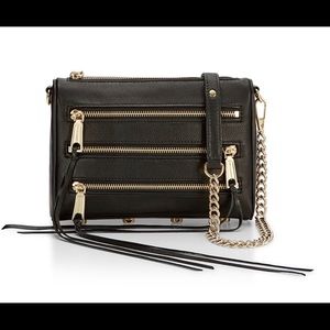 Rebecca Minkoff 5 Zip Chain Strap Bag