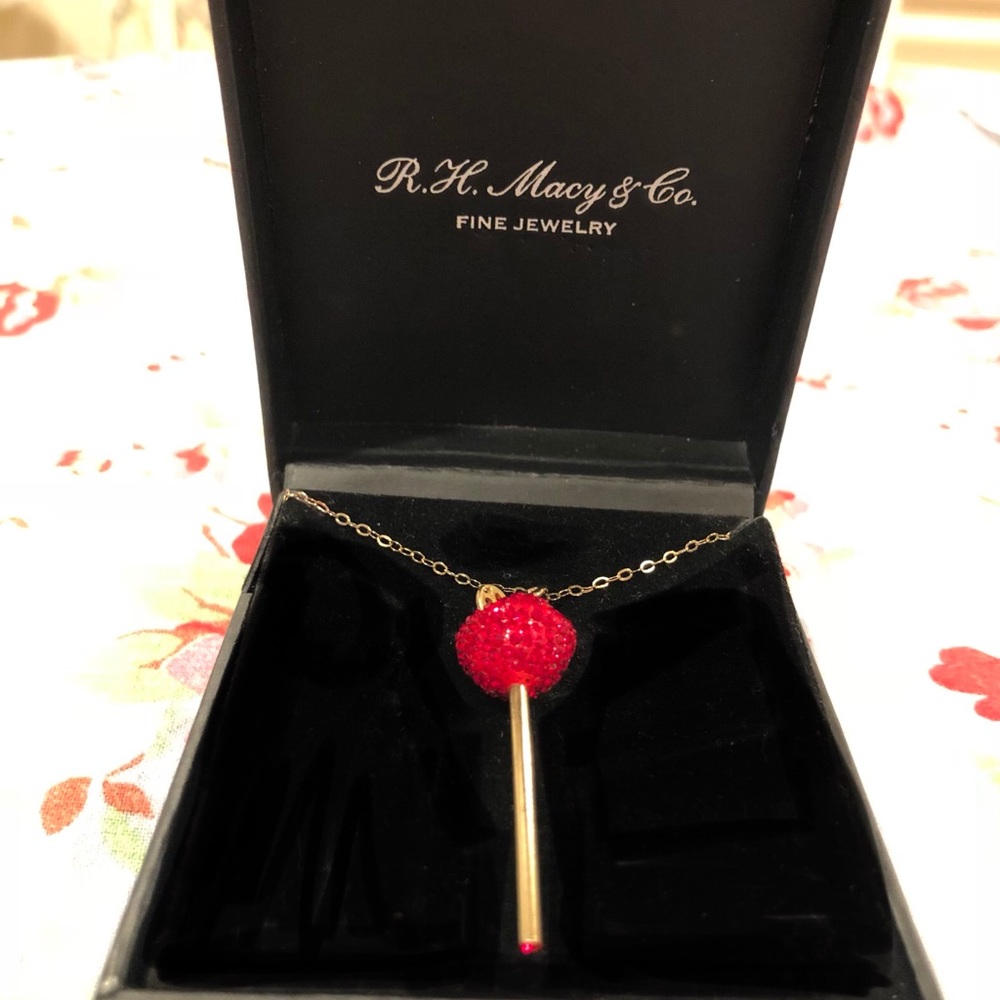 SIS by Simone Smith Crystal Lollipop Necklace