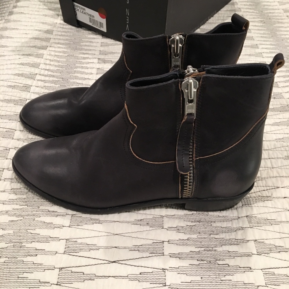 Cowboy style booties