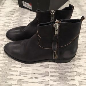 Cowboy style booties