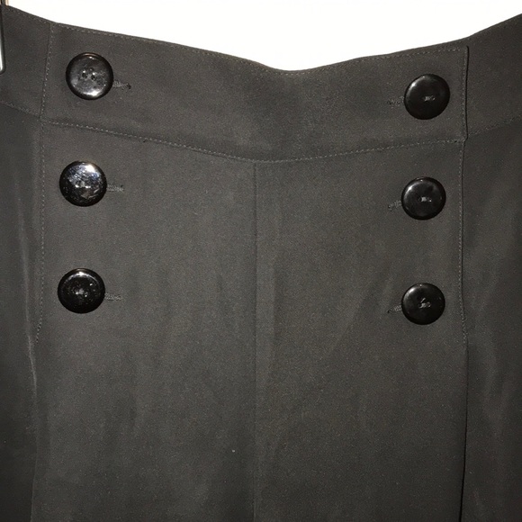 ⭐️⭐️SOLD⭐️⭐️Emporio Armani black wide leg pants - Picture 6 of 7