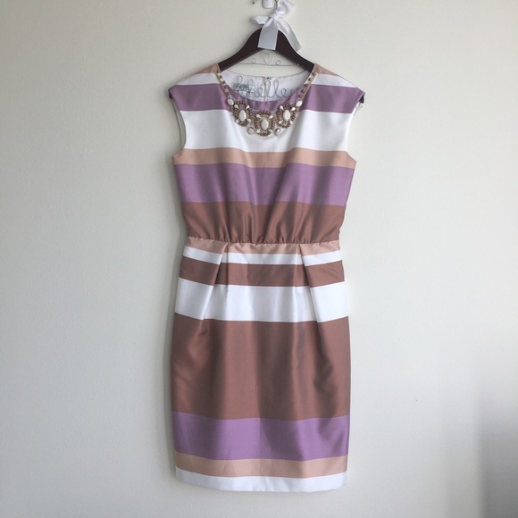 Ivy & Blu Striped Sheath Dress - Picture 3 of 4