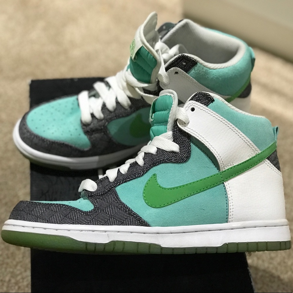 Women's Dunk High 6.0 Mint / Mean Green / White