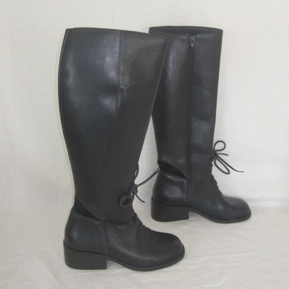 SOLD ON E BAY D.K.N.Y.black leather size 7B