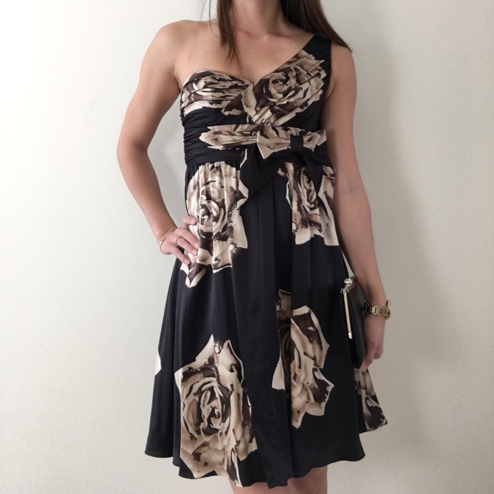 Betsey Johnson One Shoulder Party Dress