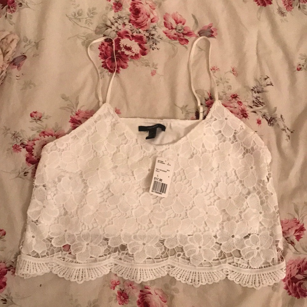 Forever 21 lace tank