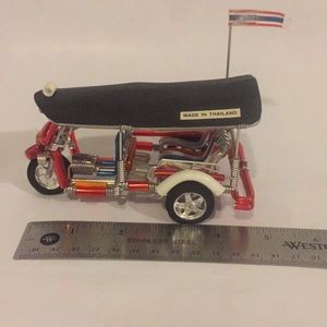 Tuk tuk Thailand taxi 5”x 3” used