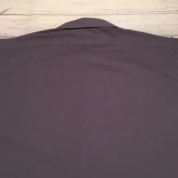 BANANA REPUBLIC SMOKEY GRAY BUTTON DOWN - Picture 3 of 4