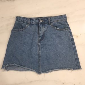 Brandy Melville Jean Skirt
