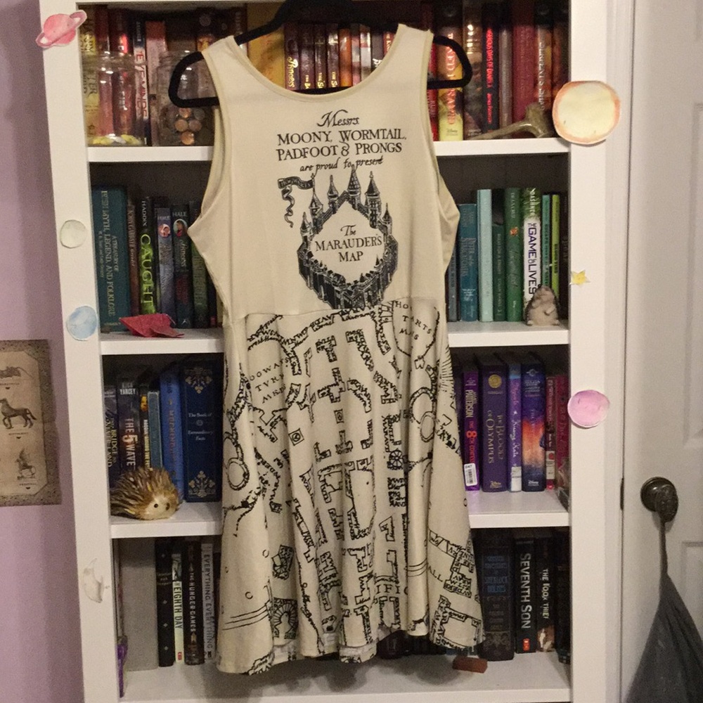 Harry Potter Marauders Map Dress