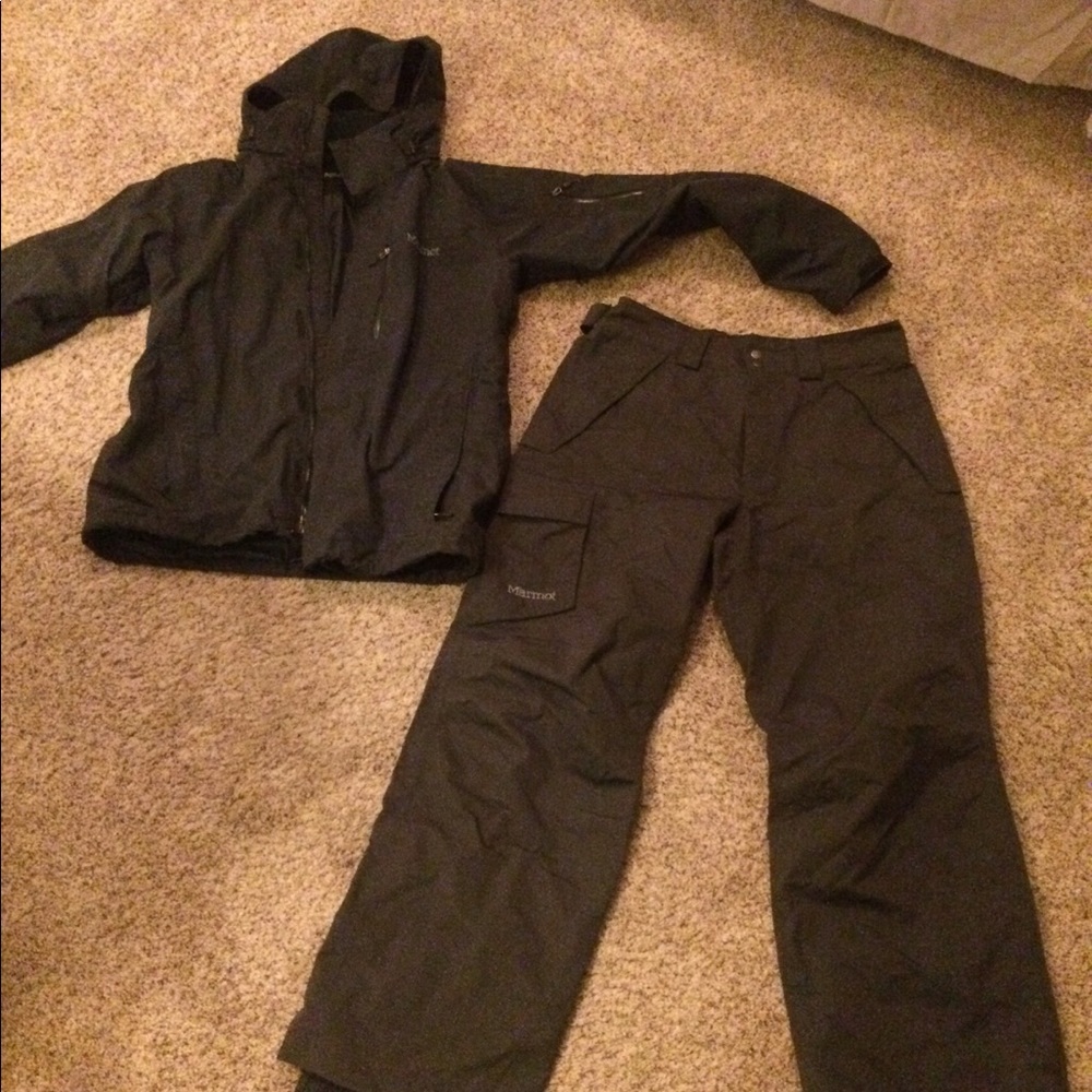 Men's Marmot ski gear