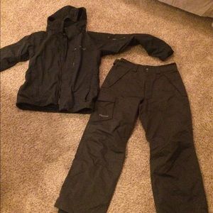 Men's Marmot ski gear