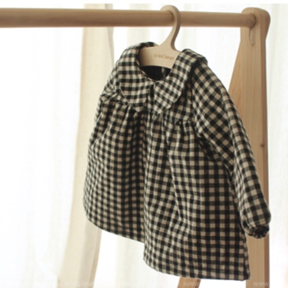 Gingham Check baby dress