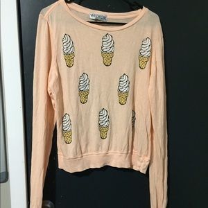 Wildfox Ice Cream Shirt Size Small