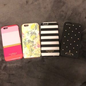 4 iPhone 6 cases - Isaac Mizrahi & Kate Spade