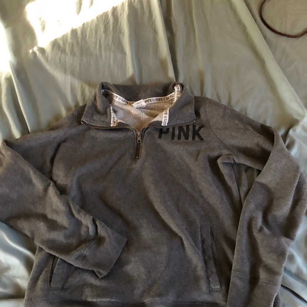 Gray pink vs pullover