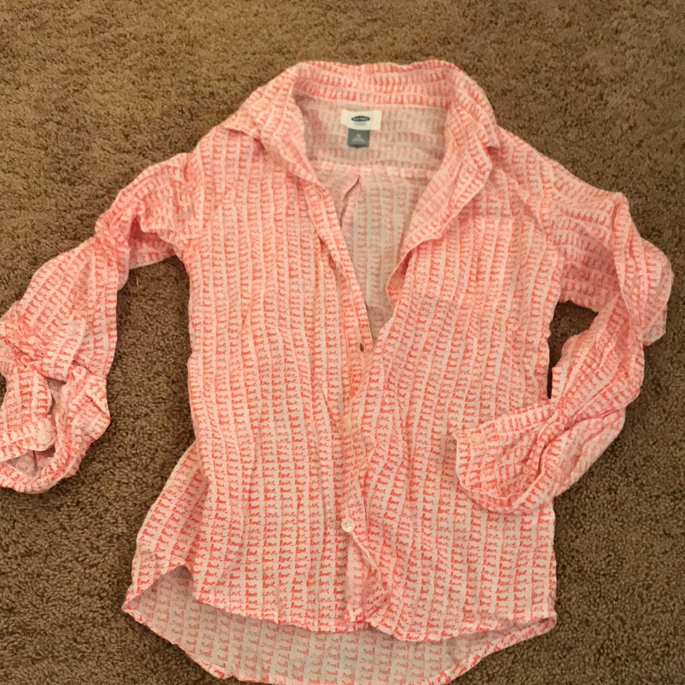 Girls LOVE button down 8