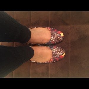 Lucky Brand colored flats