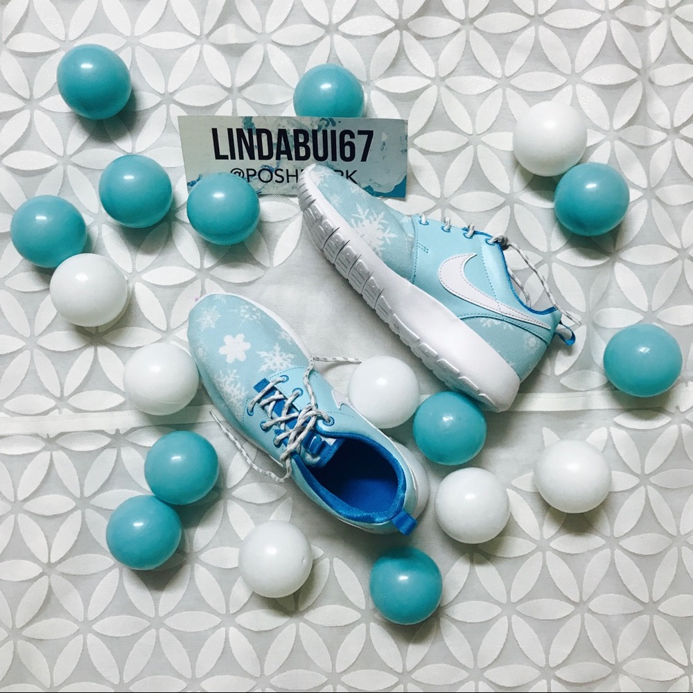 New Nike Roshe Print Women (7-7.5) Big Kig 6y - Picture 6 of 6