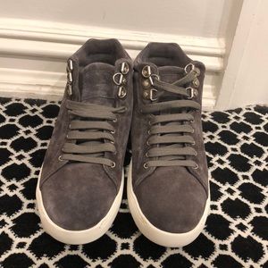 Suede gray Rag and Bone sneakers
